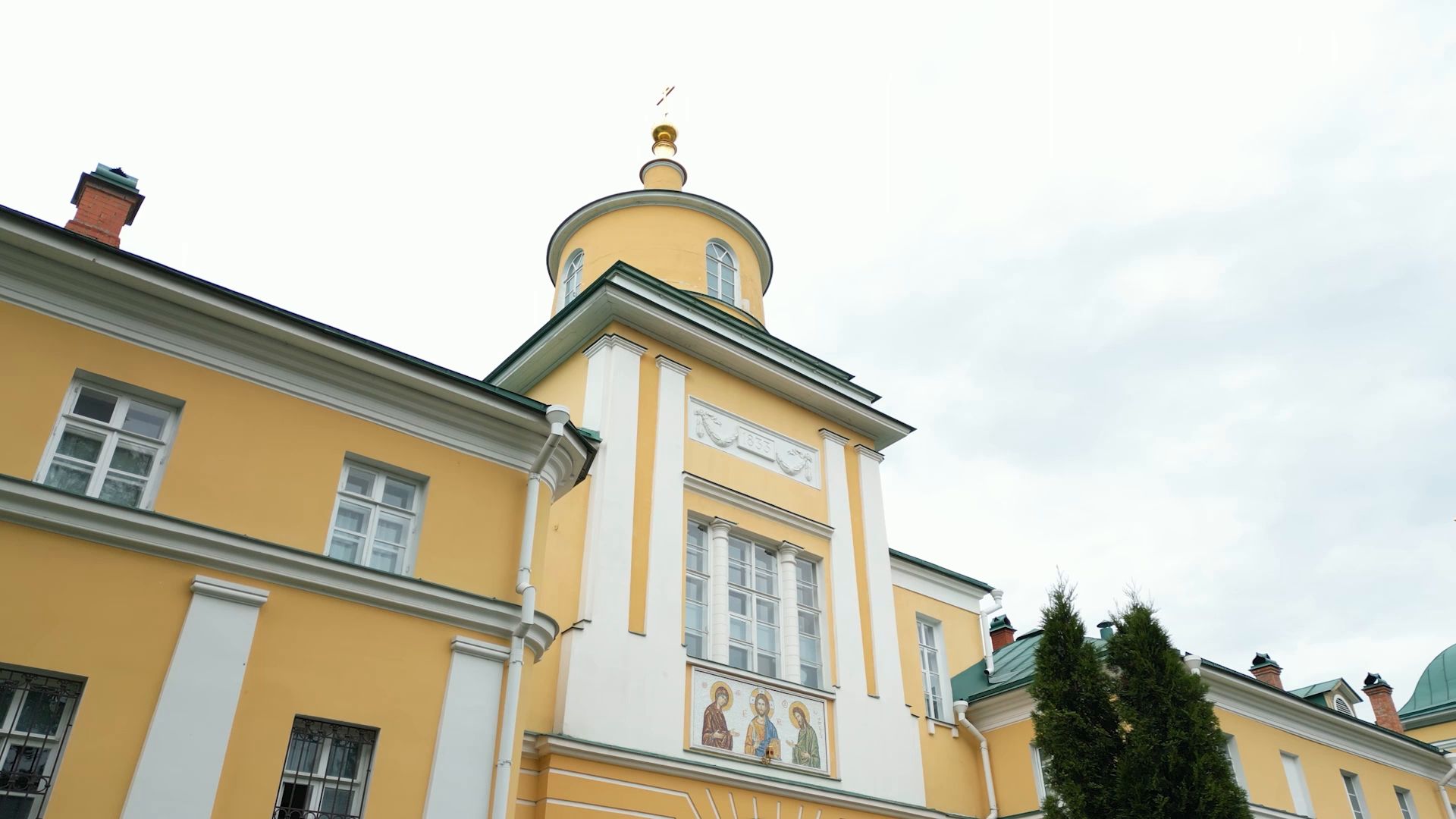 монастырь, сергиев посад,туризм, видео с коптера,