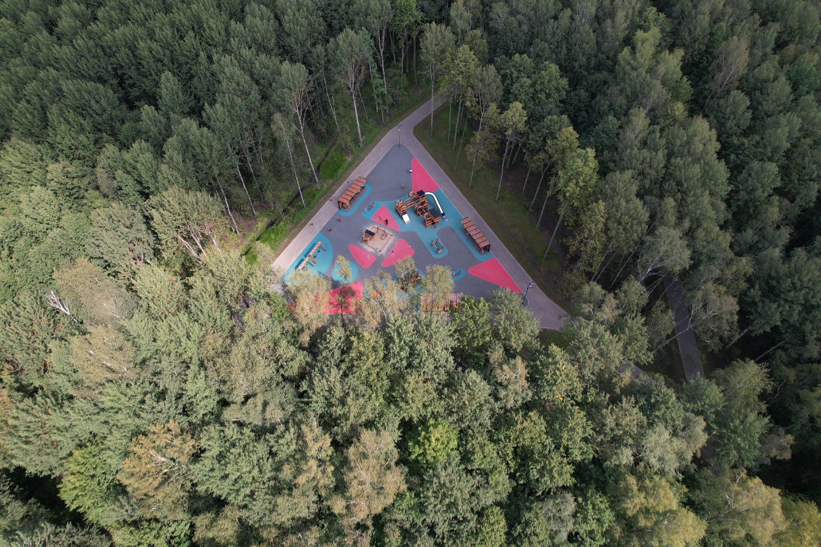 авангард, пляж,электросталь, видео с коптера,