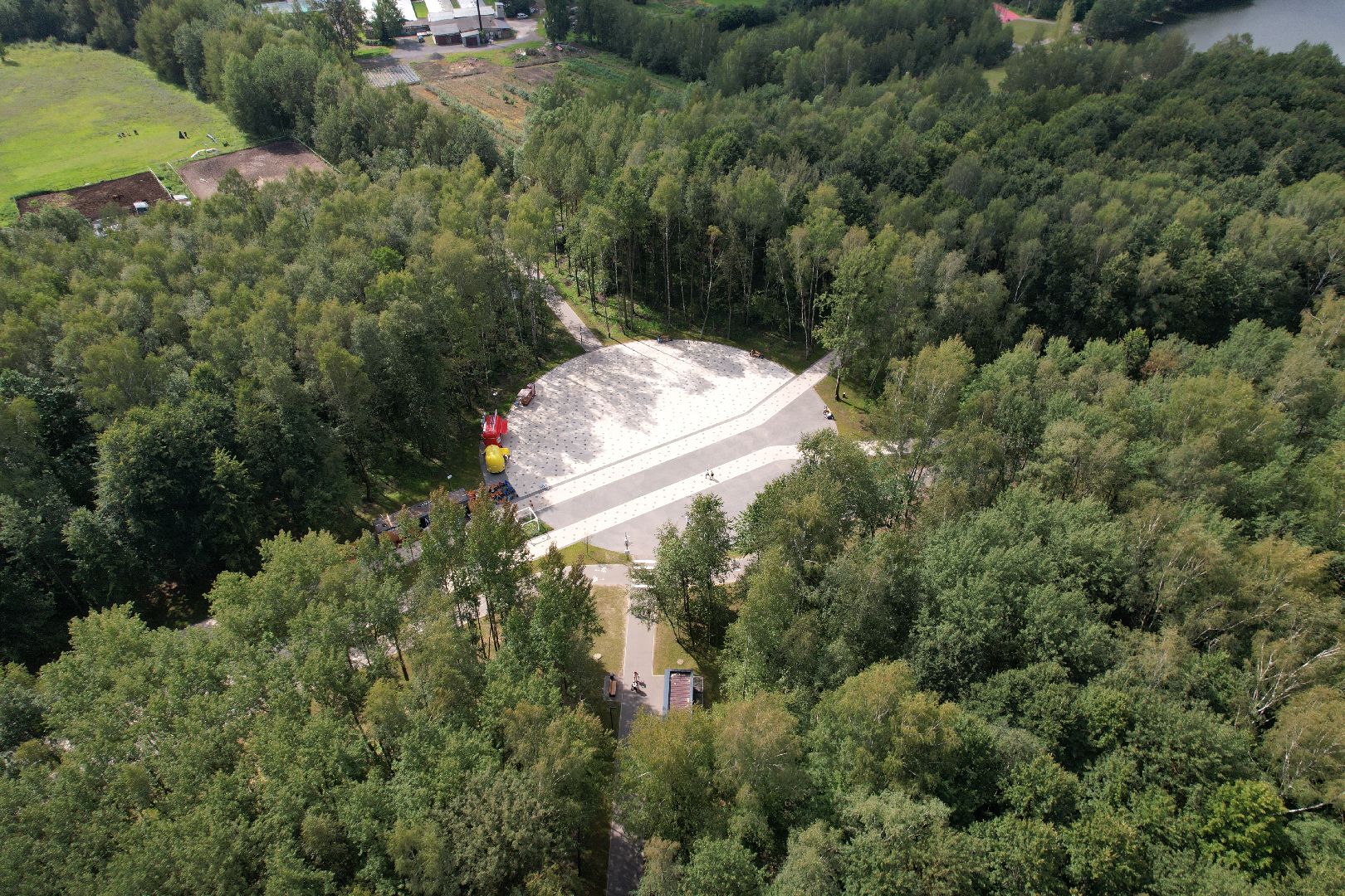 авангард, пляж,электросталь, видео с коптера,