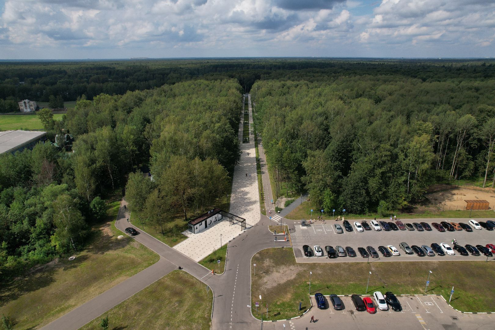 авангард, пляж,электросталь, видео с коптера,