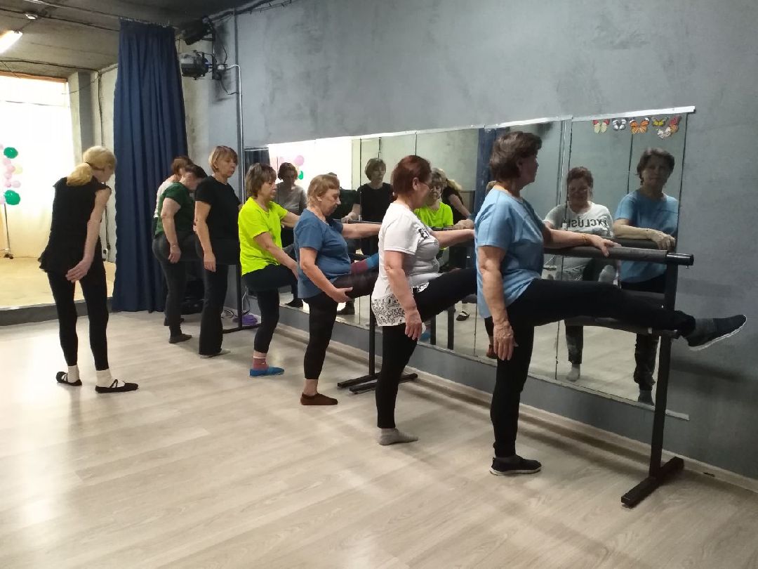 активное долголетие, спорт, здоровье, Лосино-Петровский, танцы, балет, гимнастика