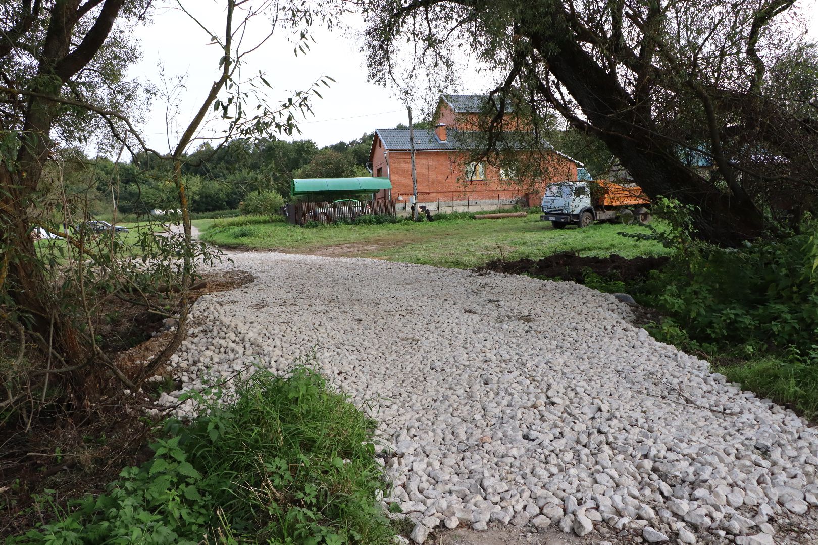 Серебряные Пруды, плотина