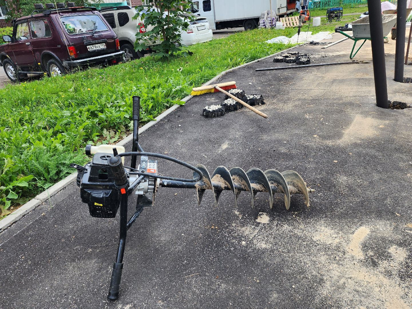 серпухов, ивановские дворики, улица новая, благоустройство, детская площадка,