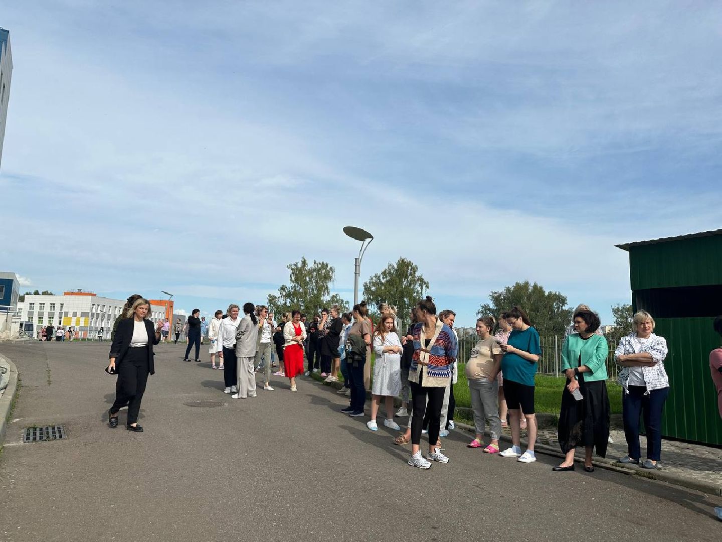 Противопожарная тревога, учения в Наро-Фоминском перинатальном центре, тревога, Наро-Фоминский перинатальный центр