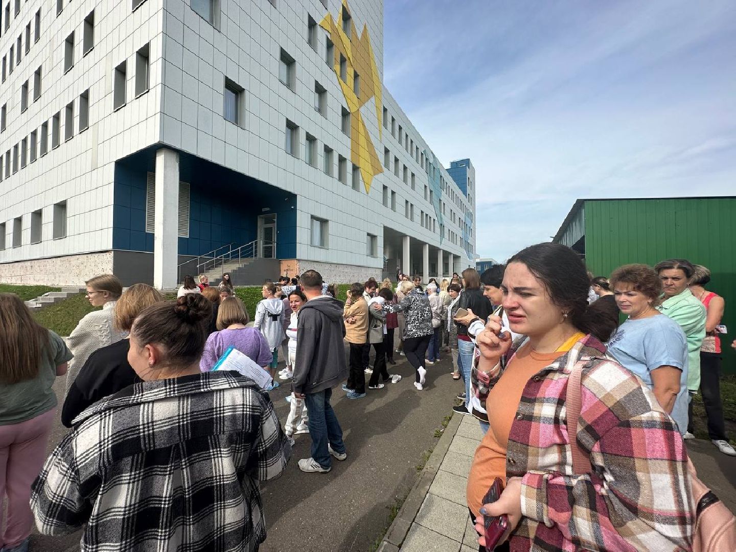 Противопожарная тревога, учения в Наро-Фоминском перинатальном центре, тревога, Наро-Фоминский перинатальный центр