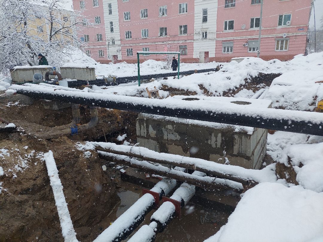 ЖКХ, ремонт, теплотрасса, модернизация, системы теплоснабжения, горячее водоснабжение, Воскресенский округ