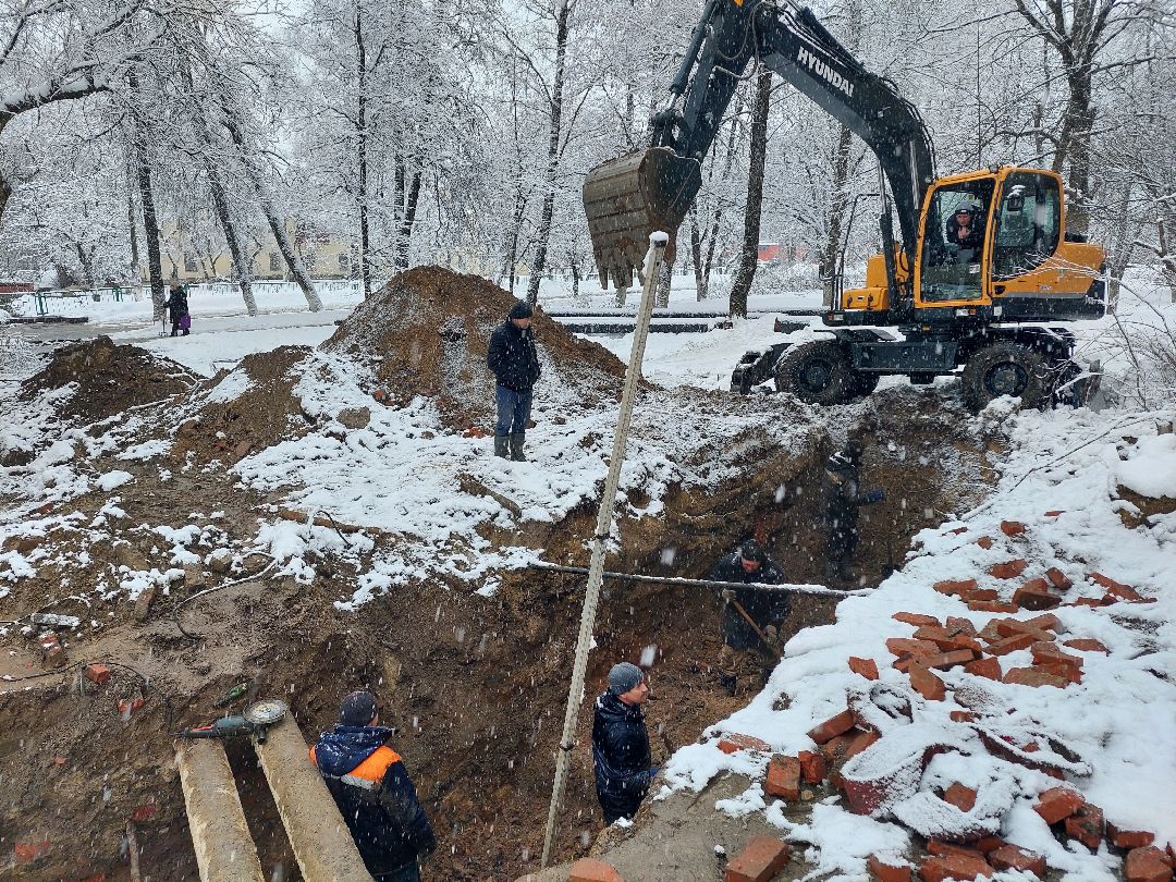 ЖКХ, ремонт, теплотрасса, модернизация, системы теплоснабжения, горячее водоснабжение, Воскресенский округ