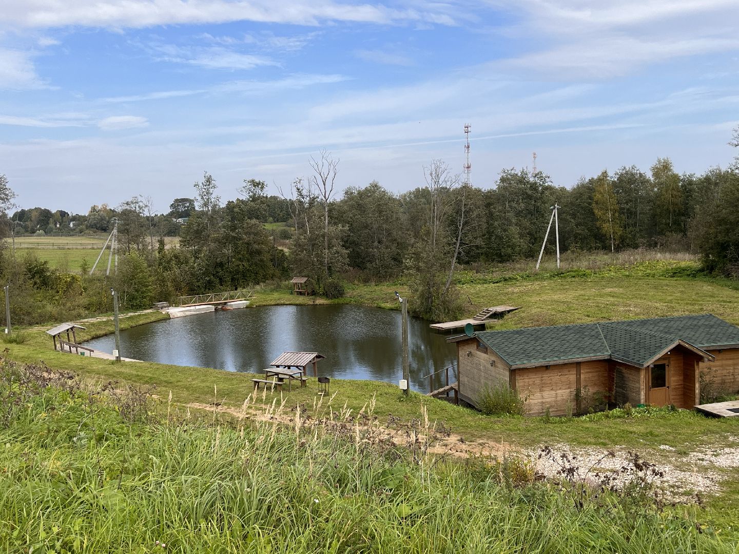 Шаховская, рыбалка, база отдыха