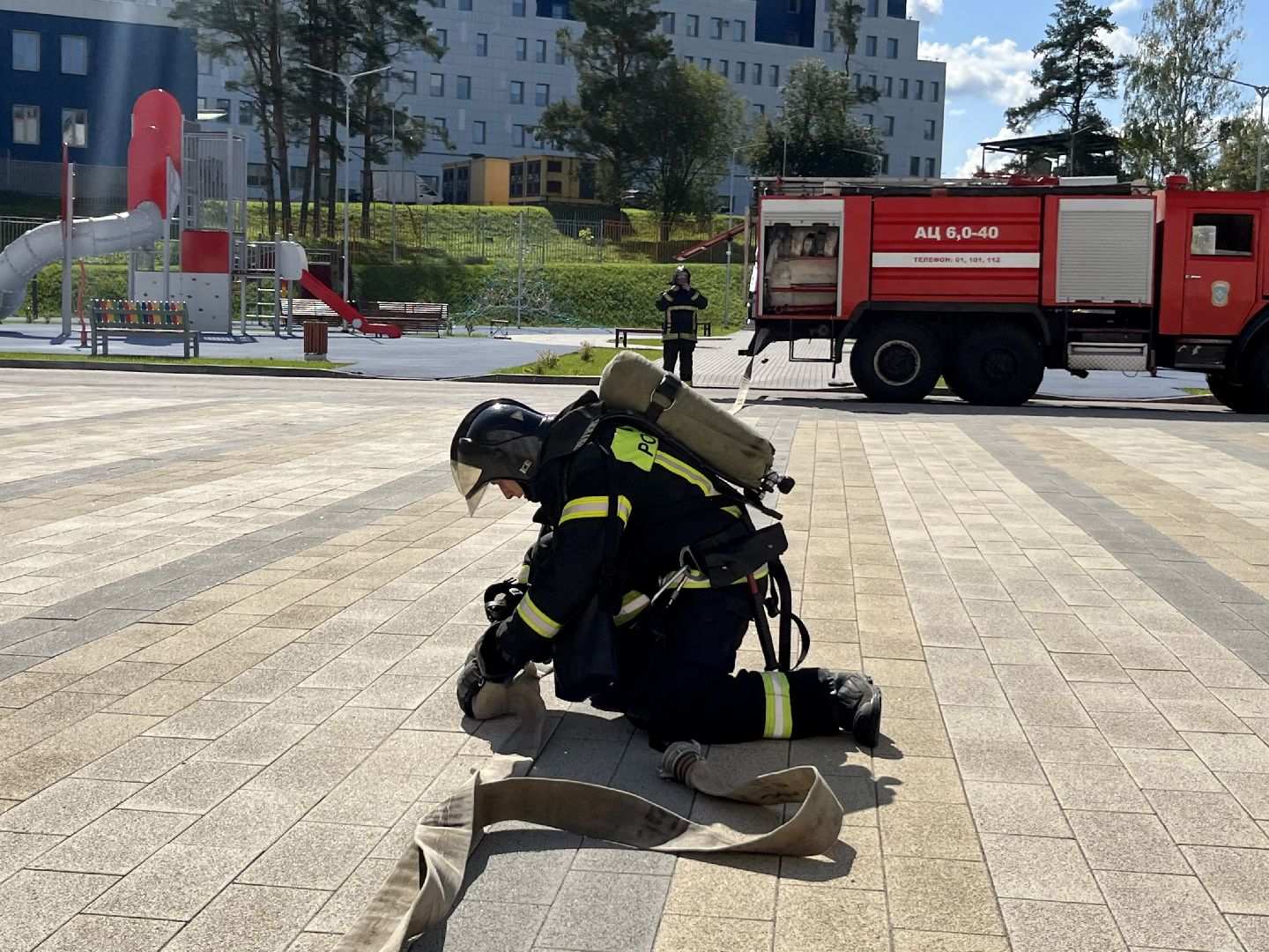 Наро-Фоминск, школа, эвакуация, единый день тренировок