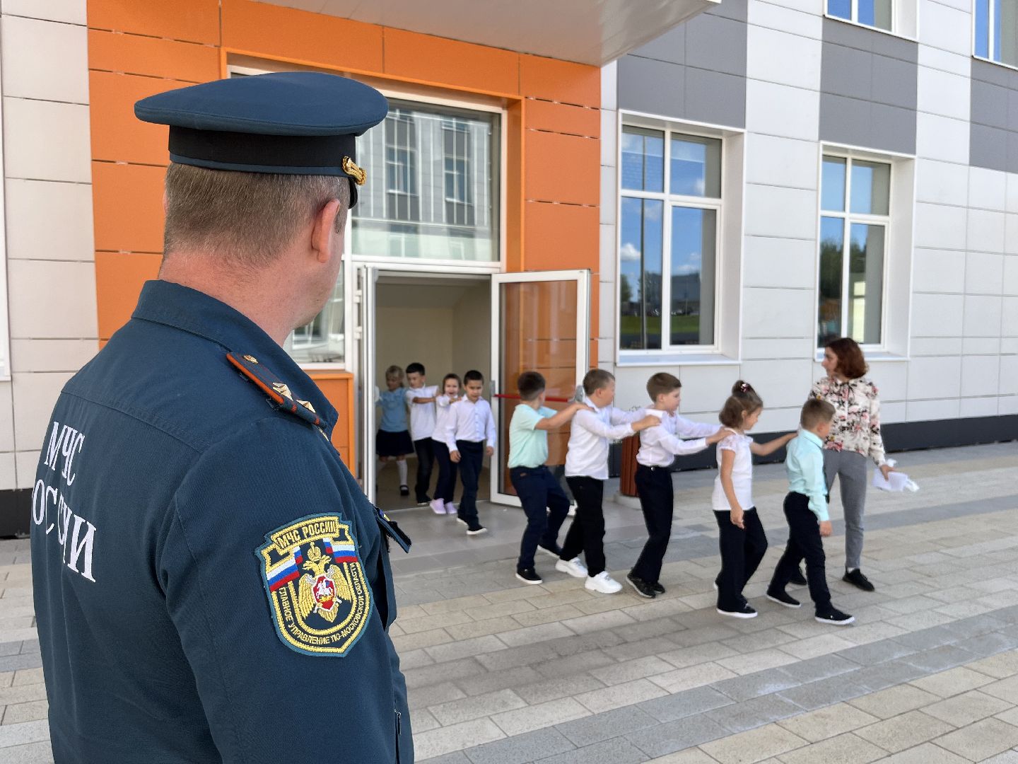 Наро-Фоминск, школа, эвакуация, единый день тренировок