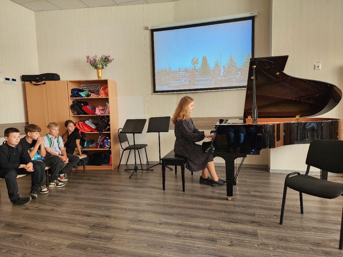 школа искусств, концерт, против терроризма, музыка,