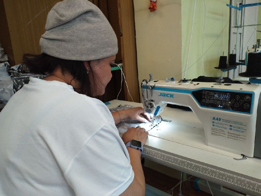 Спецоперация, волонтёры, Лосино-Петровский, швейные машинки, пошив одежды