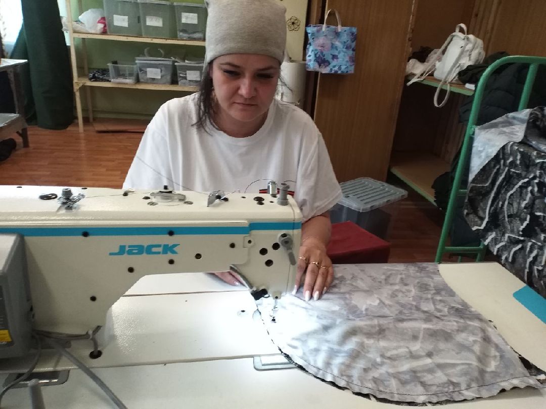 Спецоперация, волонтёры, Лосино-Петровский, швейные машинки, пошив одежды