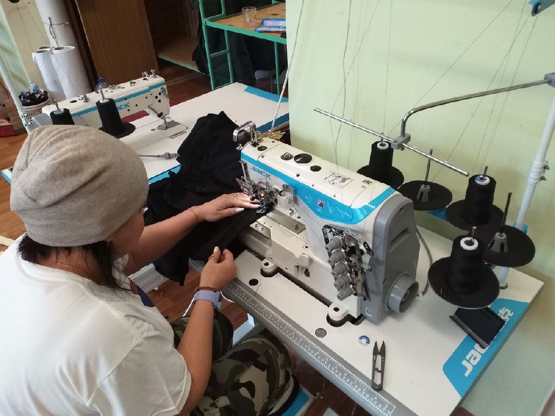 Спецоперация, волонтёры, Лосино-Петровский, швейные машинки, пошив одежды