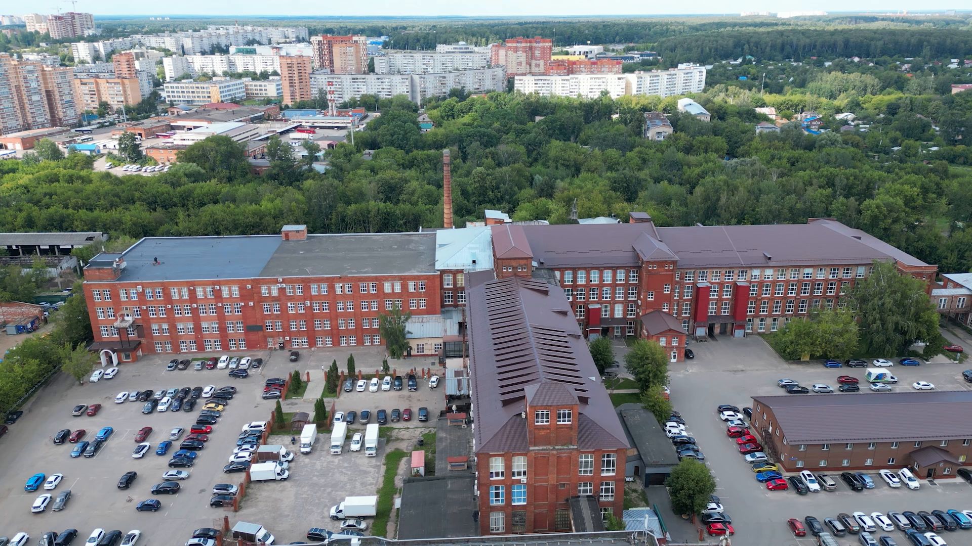 здание, щелково, фабрика,рабенек, видео с коптера,