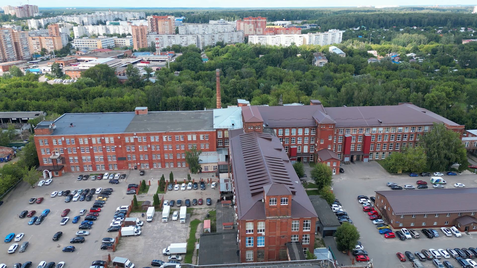 здание, щелково, фабрика,рабенек, видео с коптера,