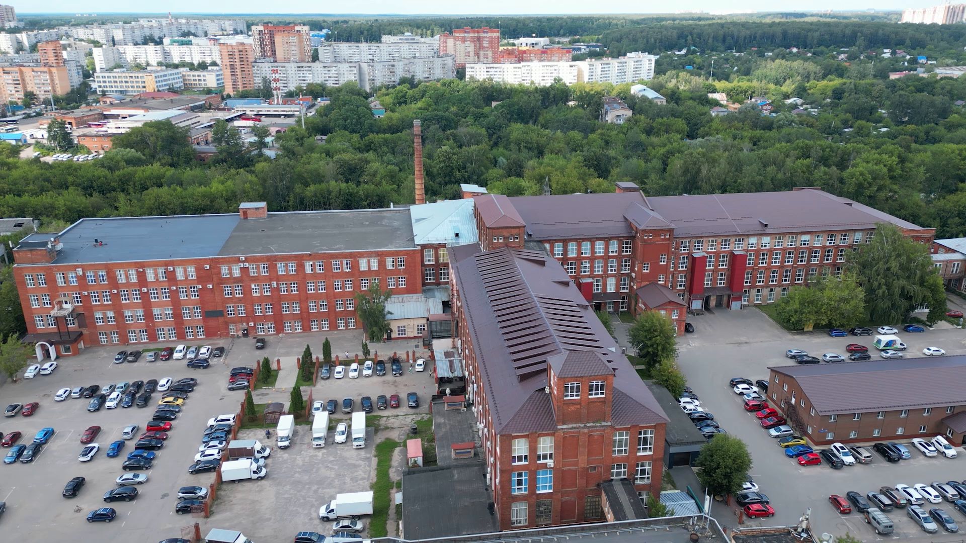 здание, щелково, фабрика,рабенек, видео с коптера,