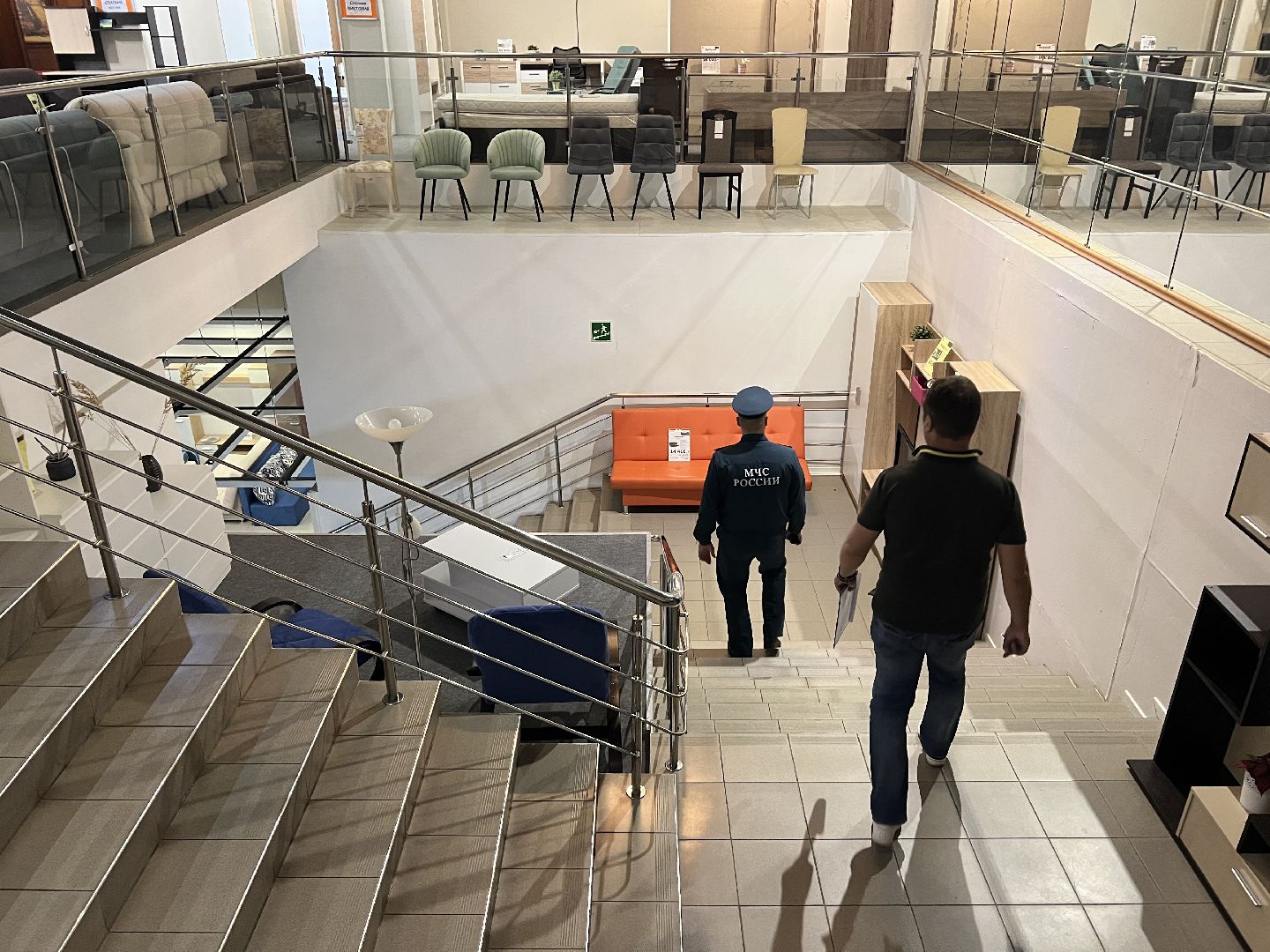 Химки, эвакуация, пожарные, МЧС, тренировочная эвакуация