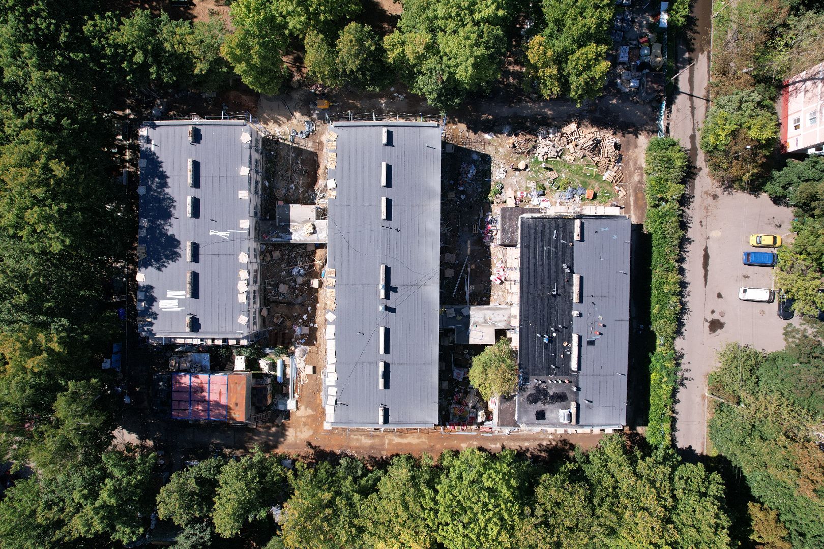 садик, учеба,королёв, видео с коптера,