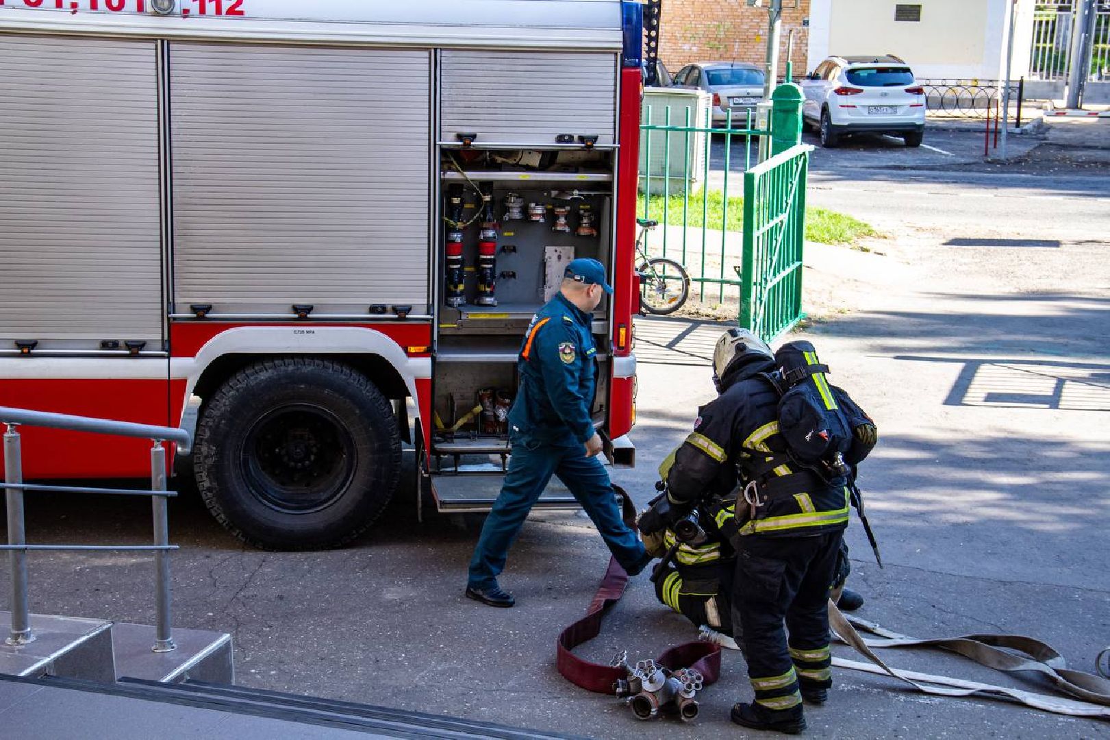 Подольск, учения