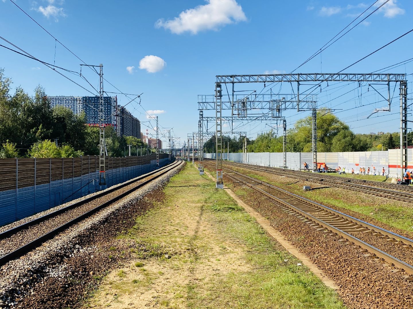 Балашиха, мцд-4, станция Никольская, ремонт платформы