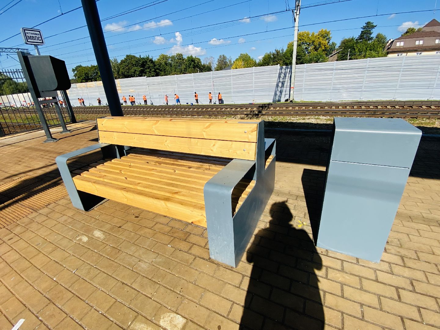 Балашиха, мцд-4, станция Никольская, ремонт платформы