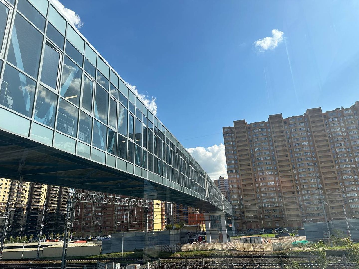 Реутов, переход, строительство, промзона, сооружение