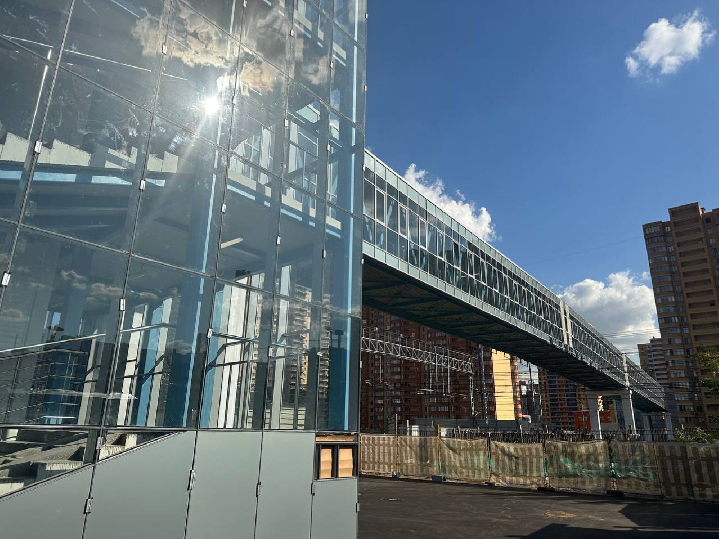 Реутов, переход, строительство, промзона, сооружение