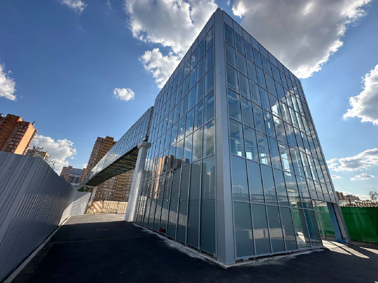 Реутов, переход, строительство, промзона, сооружение