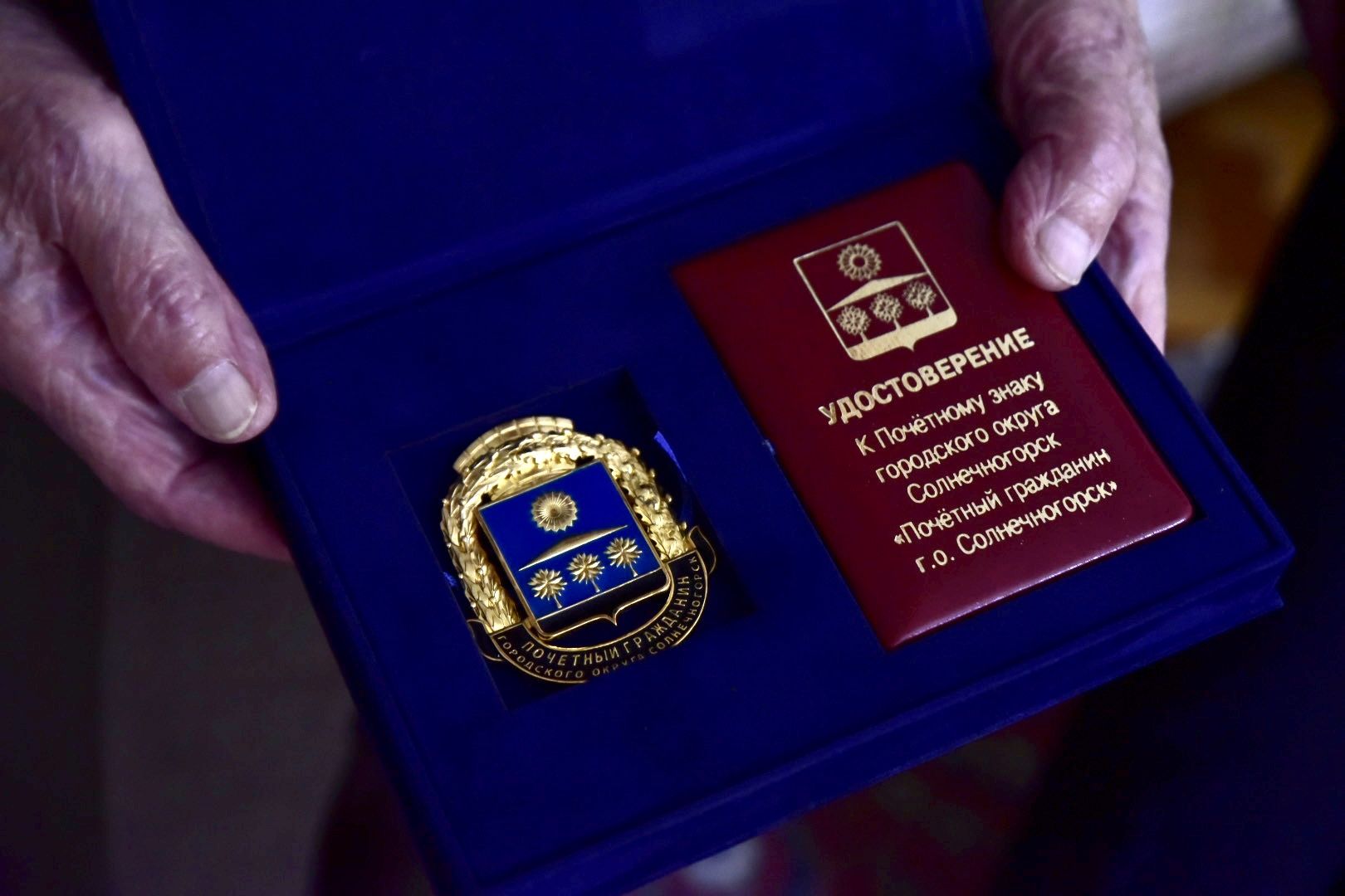 Солнечногорск, ветеран, награда, почетный гражданин, медаль
