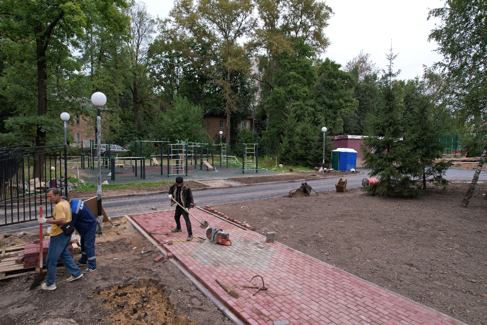 школа, стройка,дети, видео с коптера,