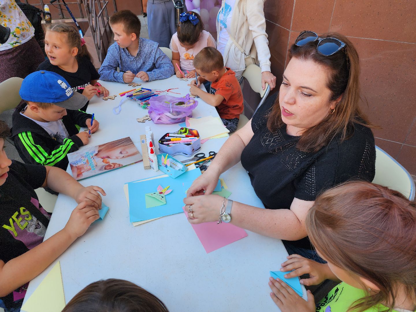 дети; творчество; поделки; оригами; видное