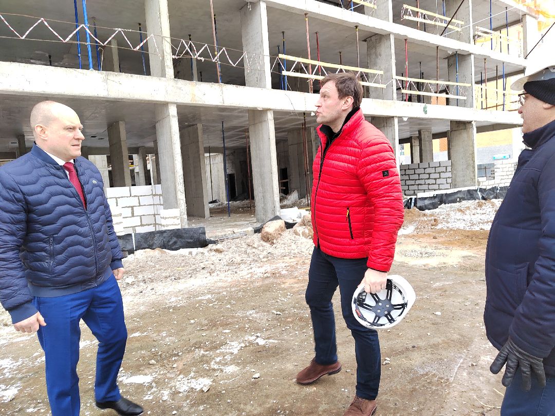 Пушкинский, Красноармейск, строительство, новое жилье, Весна в Подмосковье