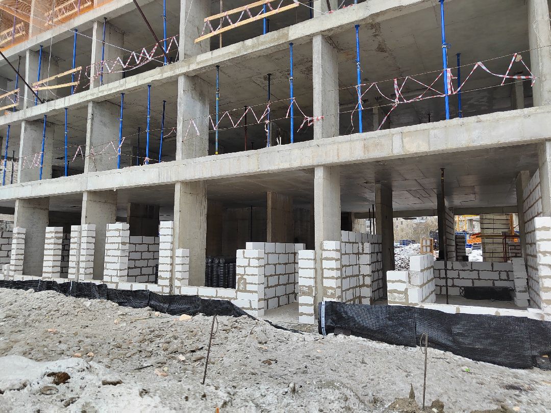 Пушкинский, Красноармейск, строительство, новое жилье, Весна в Подмосковье