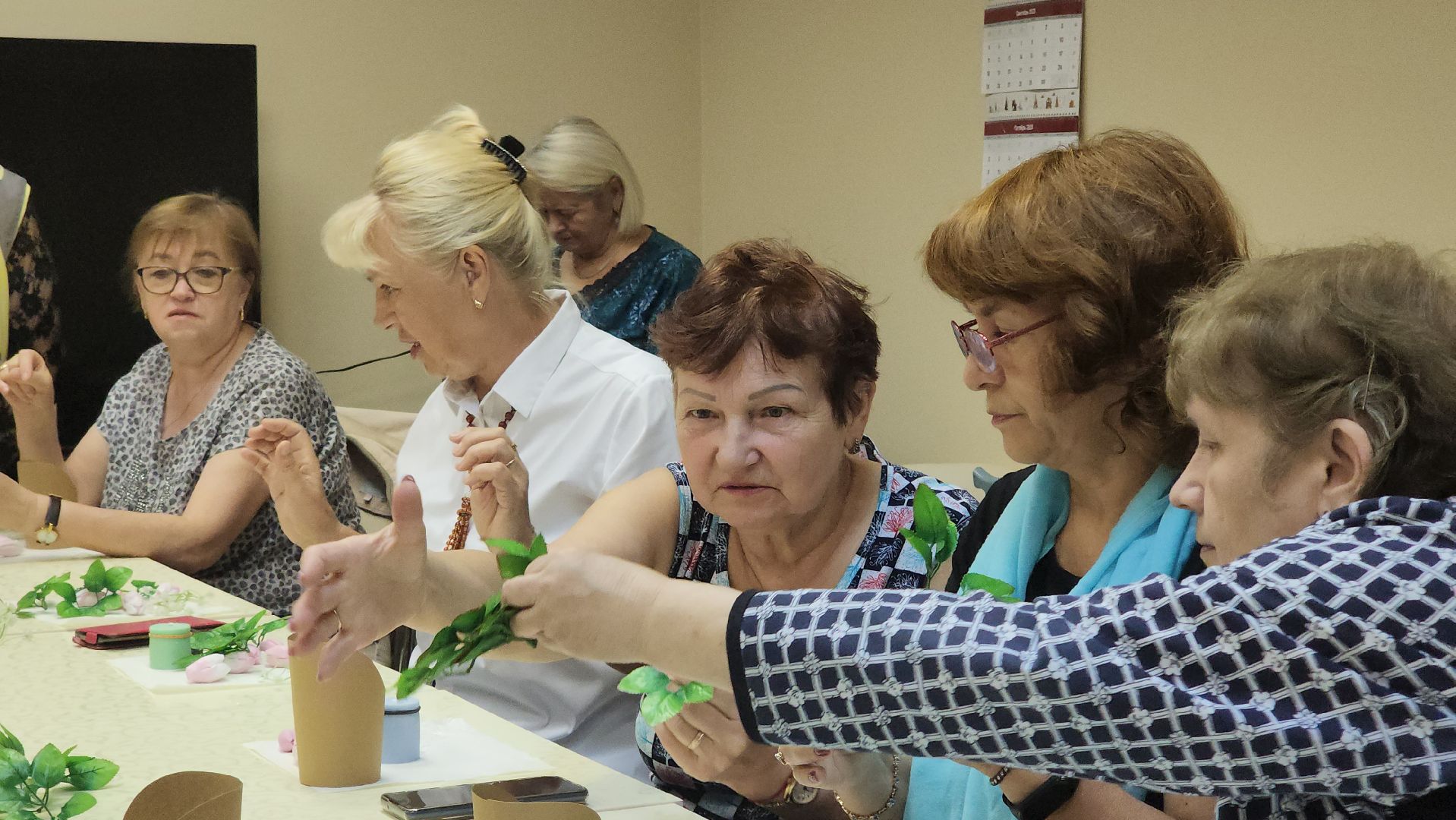 Пушкино, активное долголетие, городской округ Пушкинский, мастер-класс