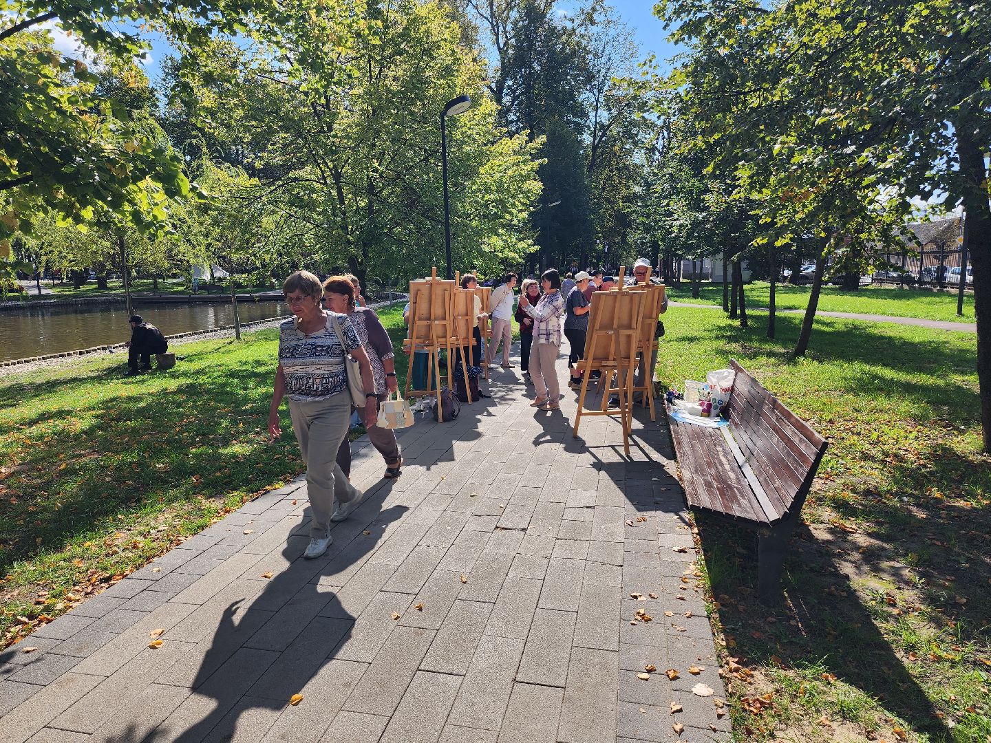 серпухов, долголеты, активное долголетие, парк олега степанова, интуитивное рисование,