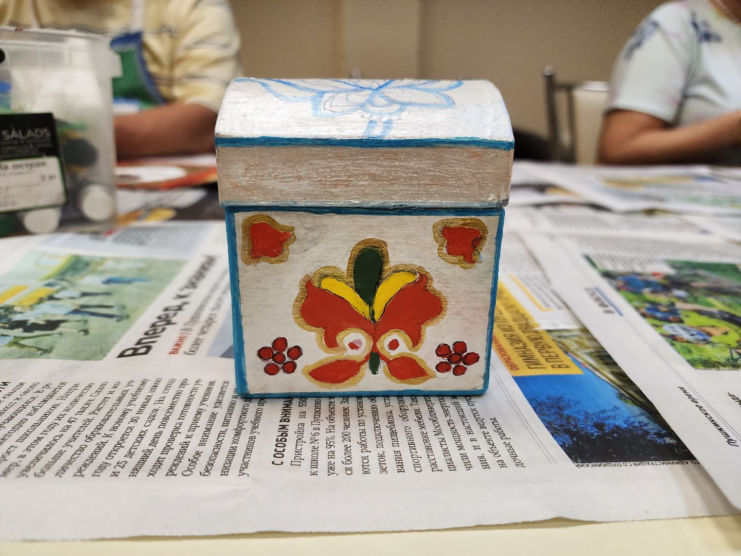 традиции, рисование, пенсионеры, пушкино,