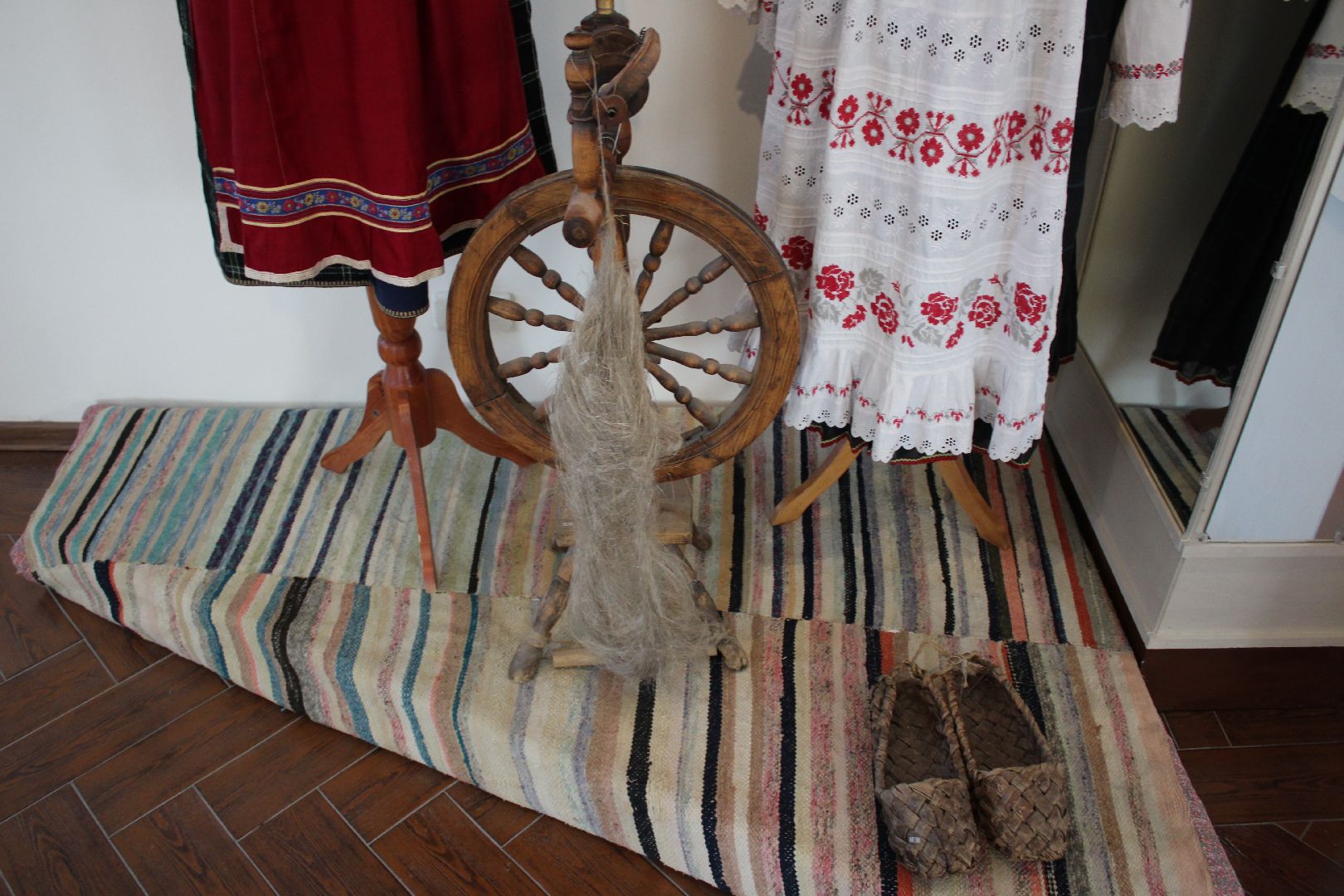 Ступино, лубяной плащ, история,