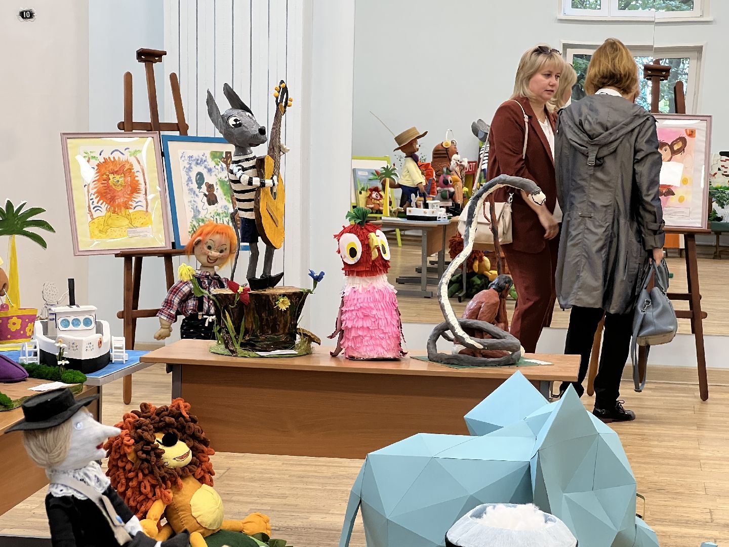 Химки, выставка, дети, мультфильмы, творчество