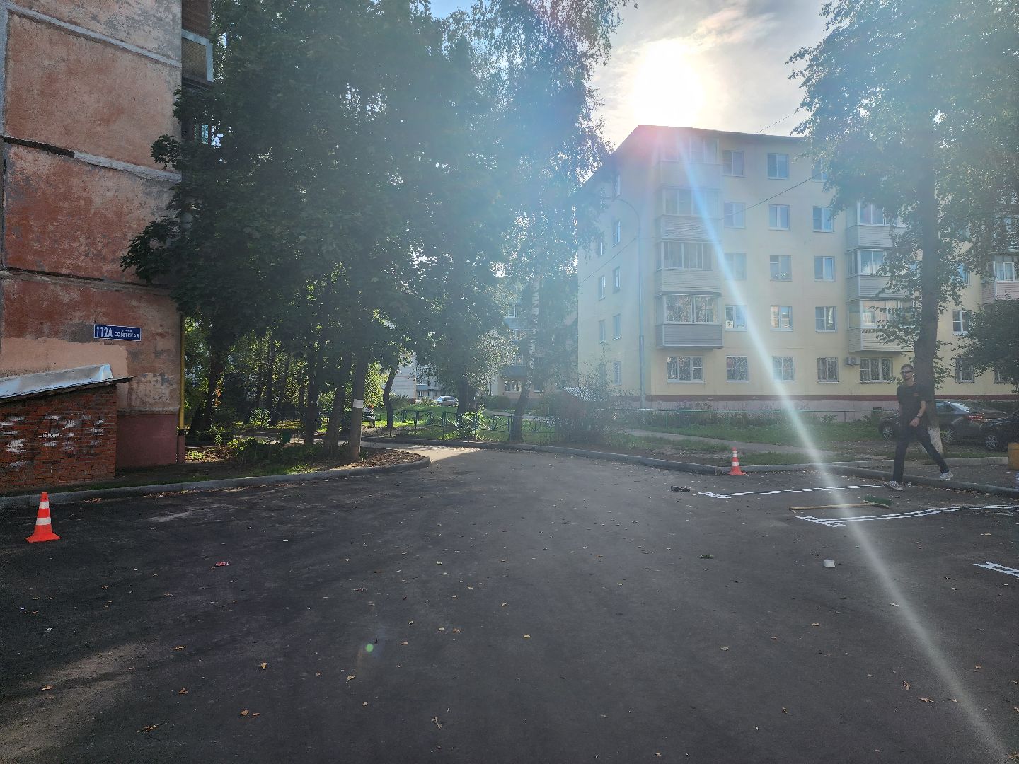 Серпухов, Подмосковье, благоустройство, разметка дороги, благоустройство