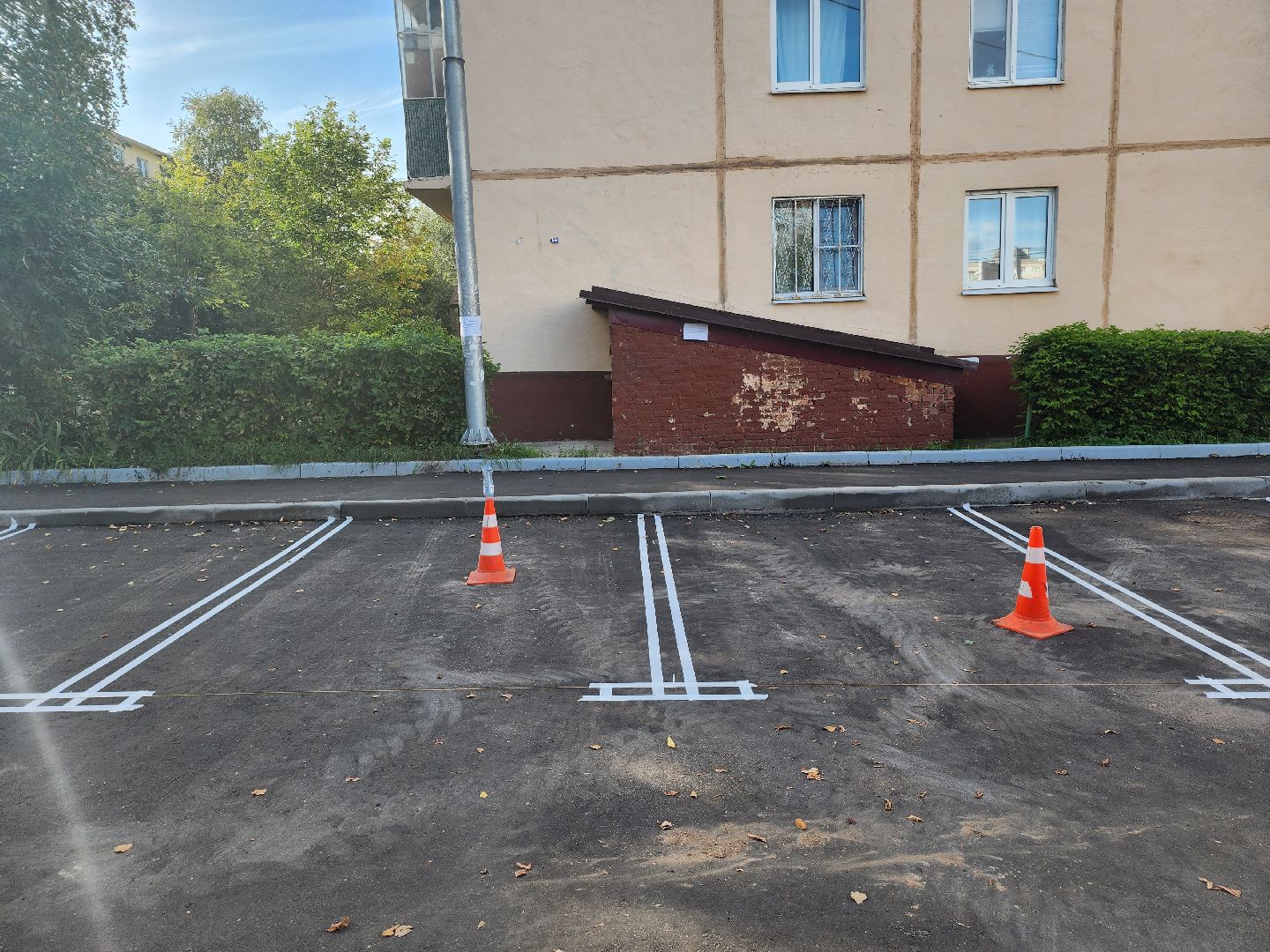 Серпухов, Подмосковье, благоустройство, разметка дороги, благоустройство