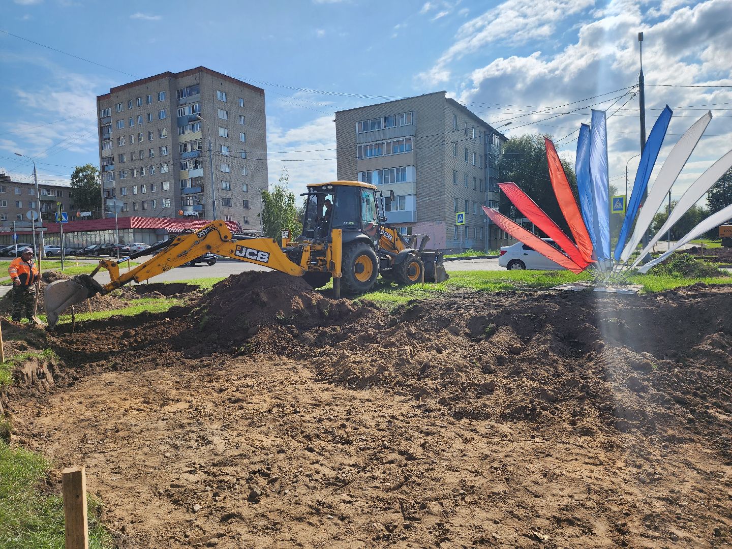 Серпухов, Подмосковье, благоустройство, круговое движение, безопасность