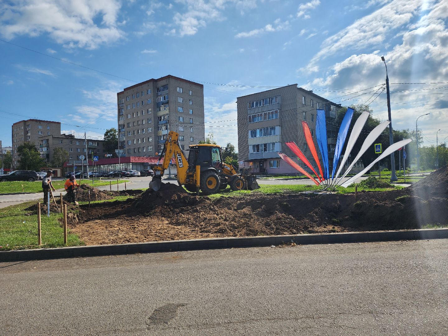 Серпухов, Подмосковье, благоустройство, круговое движение, безопасность