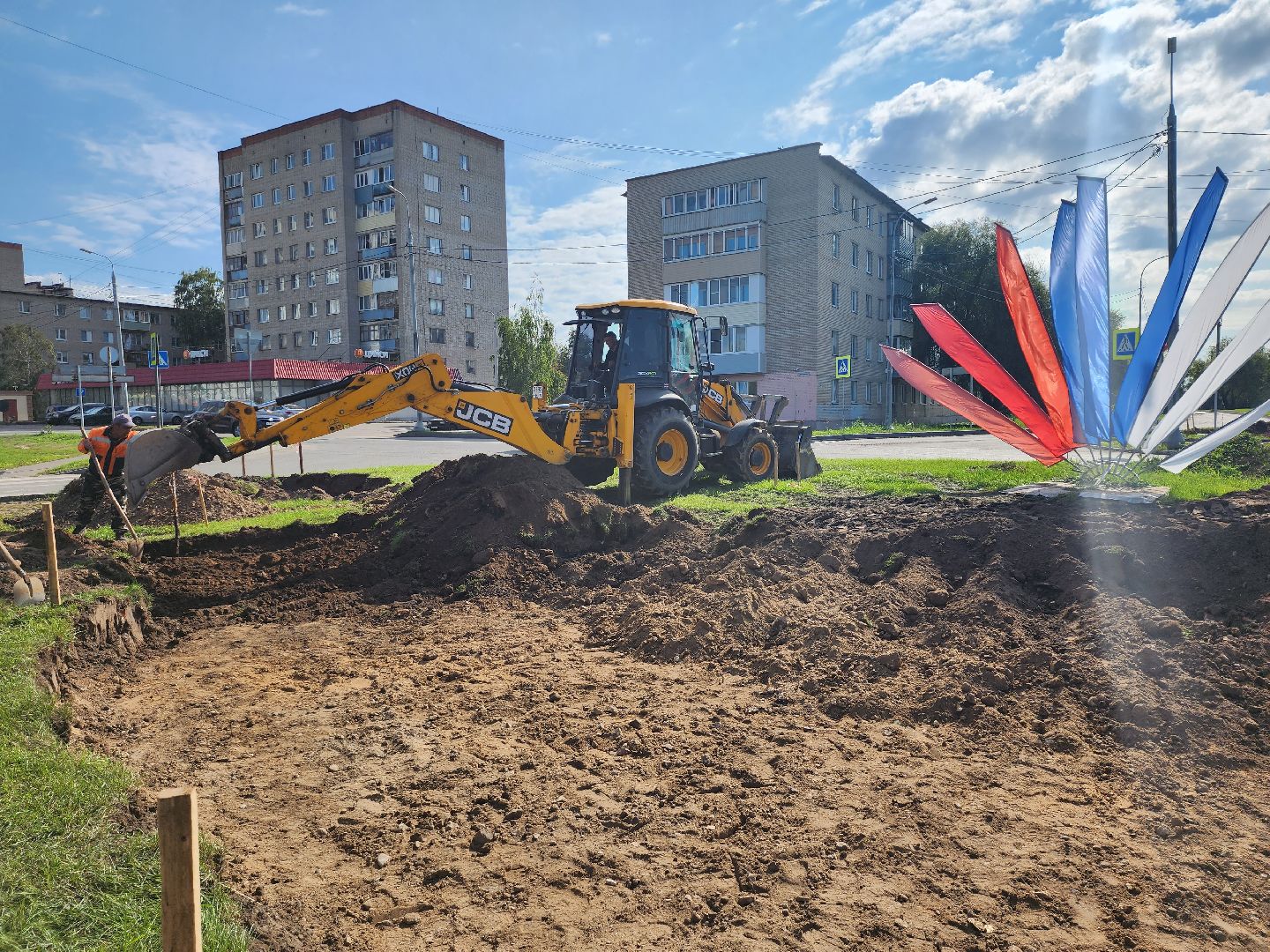 Серпухов, Подмосковье, благоустройство, круговое движение, безопасность