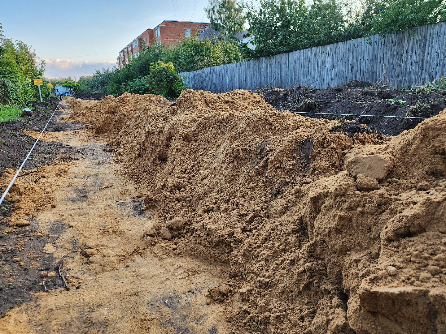 Серебряные Пруды, народная тропа, благоустройсто