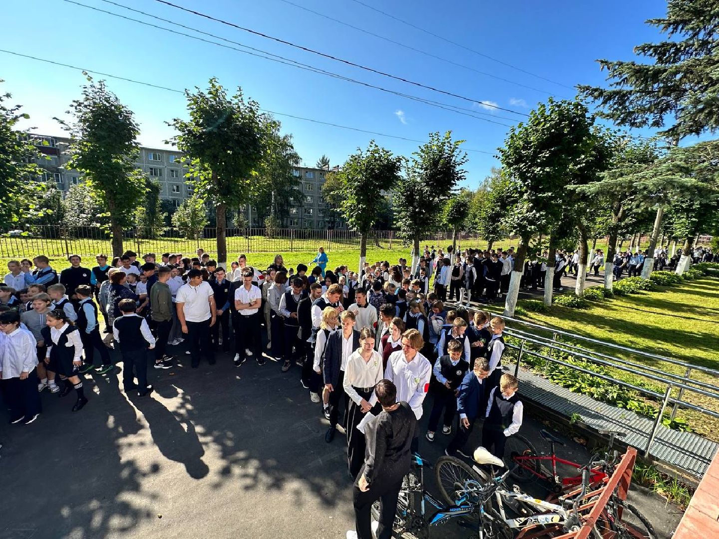 Солнечногорск, эвакуация, тренировка, школьники, учителя