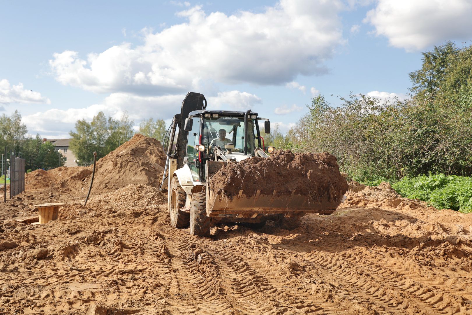 Волоколамск, село Спасс, ФАП, строительство