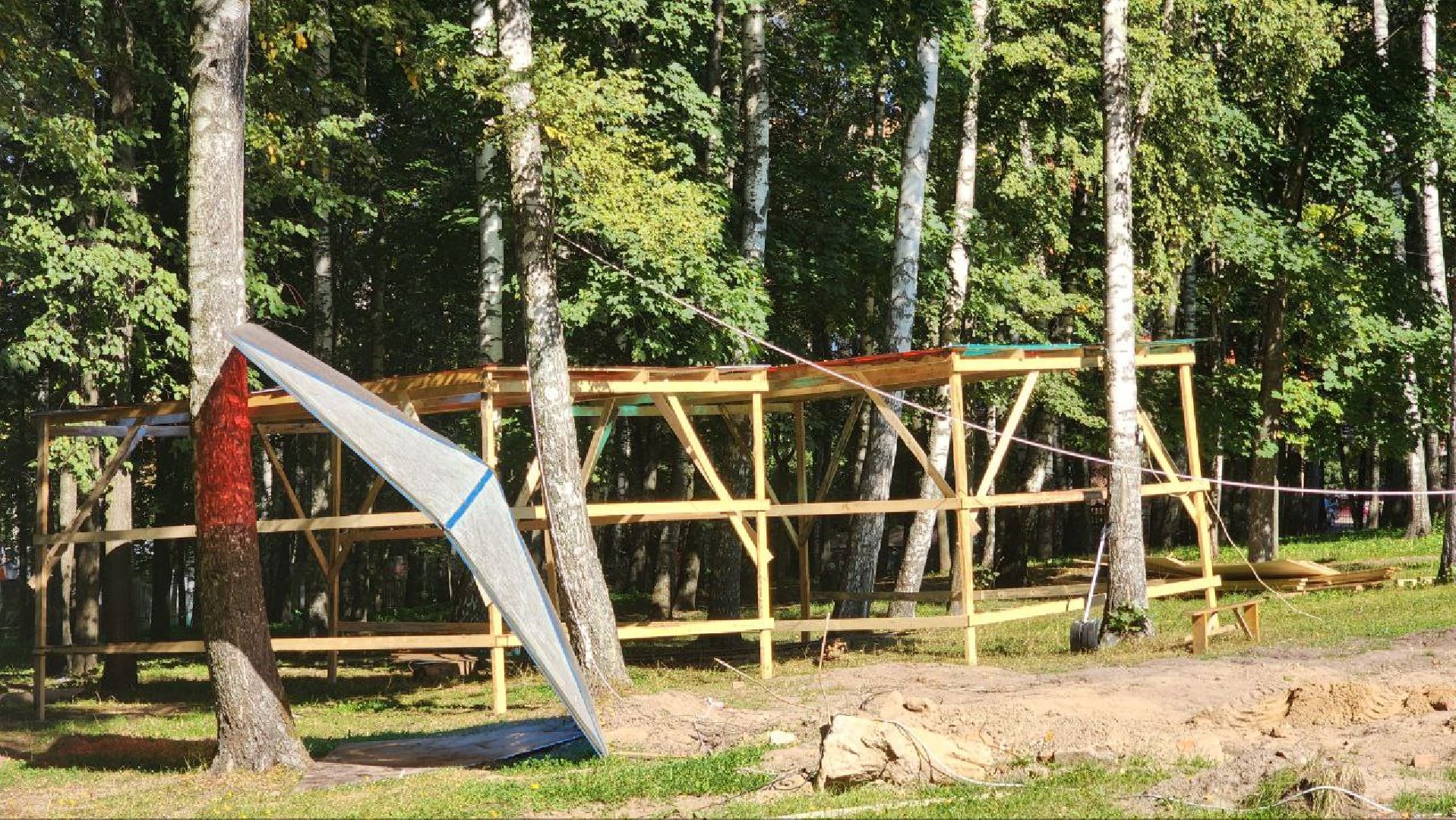 Дмитров, Парк Березовая роща, Минблаго