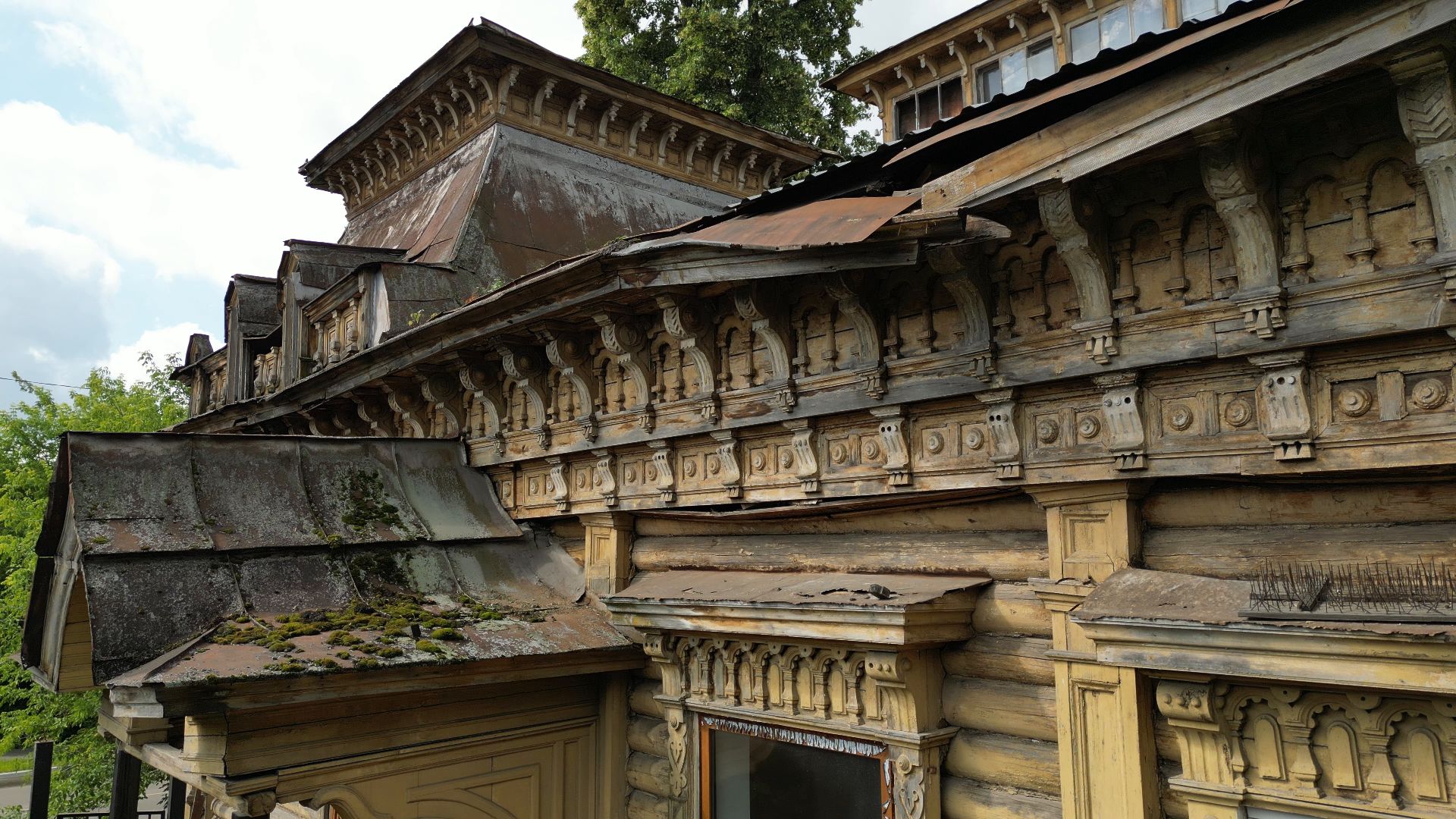 Дом, павловский посад,строение, видео с коптера,