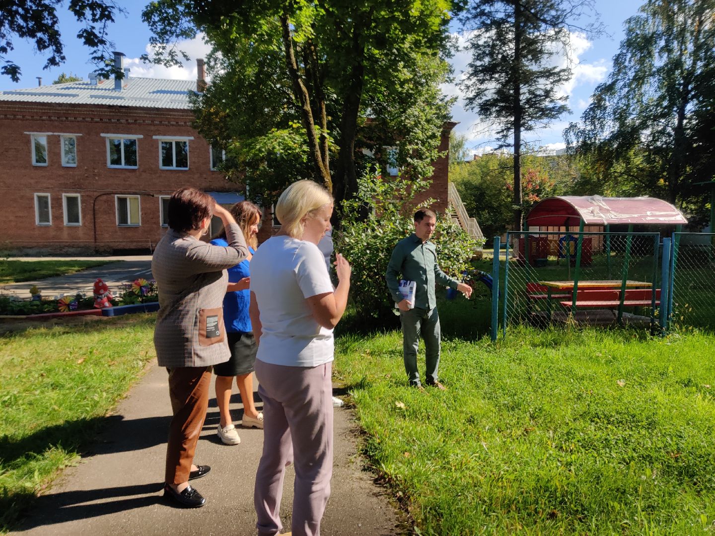 Красноармейск, Пушкинский, спортплощадка, детский сад, благотворительность